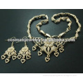 High quality 18K gold fashion jewelry set